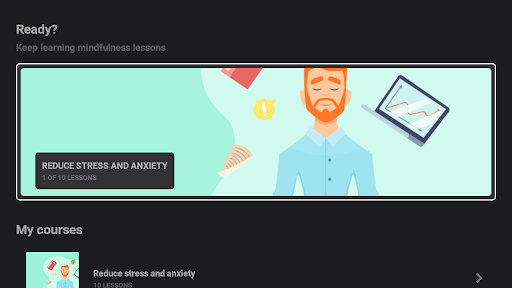 Screenshot of Mindfulness Coach: Relax, Calm