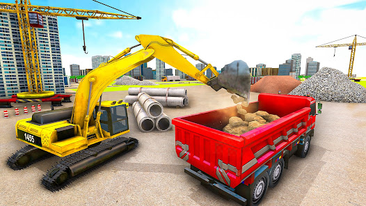 City Construction Truck Games  screenshots 1