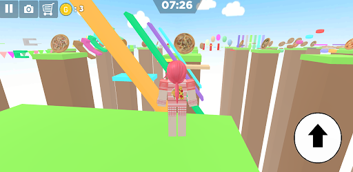Parkour on Tower Pizza Obby Screenshot