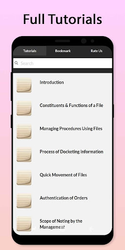 Easy Office Filing Procedure T Screen 2