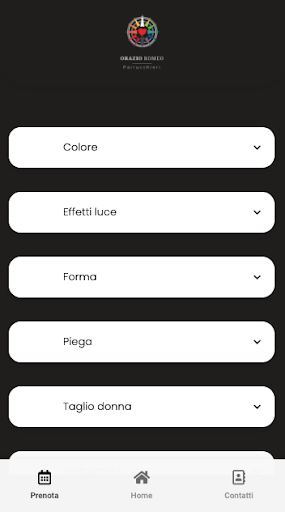 Orazio Romeo Parrucchieri Screen 3