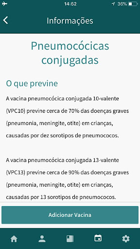 Minhas Vacinas Screen 3