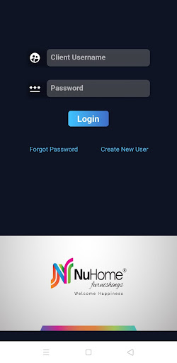 Android application NuHome screenshort