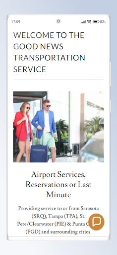 Android application Good News Transportation screenshort