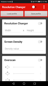 Screen Resolution Changer: Dis