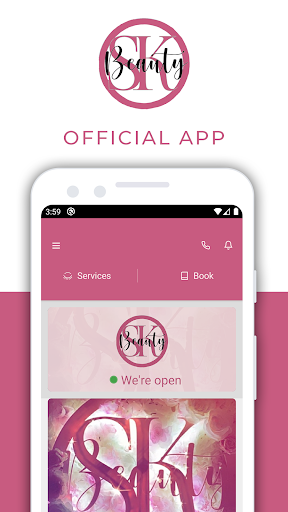 Android application SK Beauty screenshort