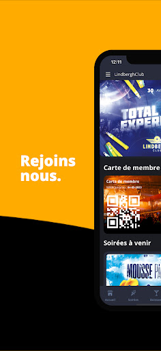 Android application Lindbergh Club screenshort