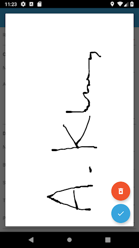 Tap & Trace POD Screen 3