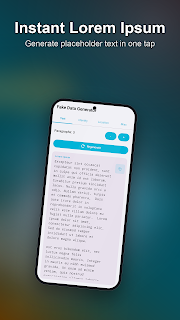 Fake Data Generator screenshot 2