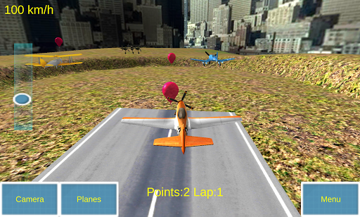 Android application Kids Plane Racers screenshort