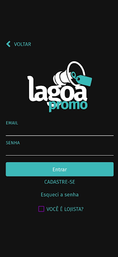 Android application Lagoa Promo screenshort