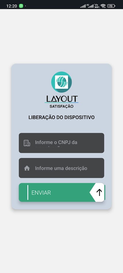 #4. Layout Satisfação (Android) Ved: Layout Serviços de Informática