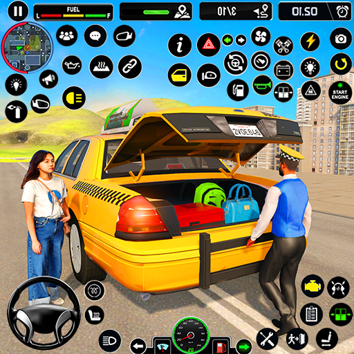Offroad Taxi Simulator Game 3d