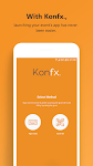 screenshot of Konfx