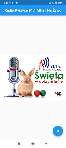 Android application Radio Pyrzyce 91,1MHz screenshort