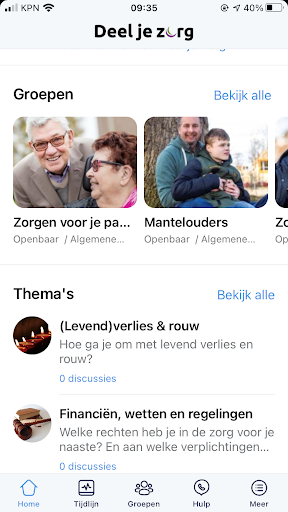 Deel je zorg | community voor Screen 2