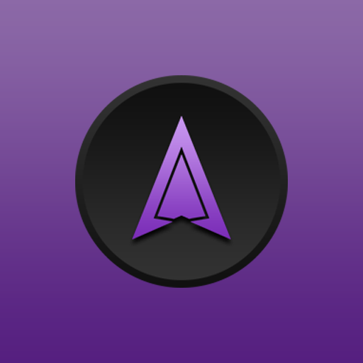 Pastel Purple On Gray Icons