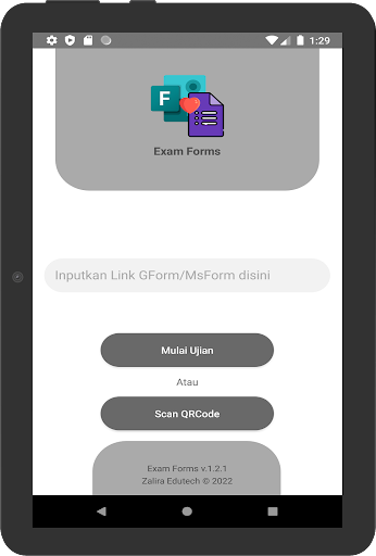 Exam Forms Screen 2