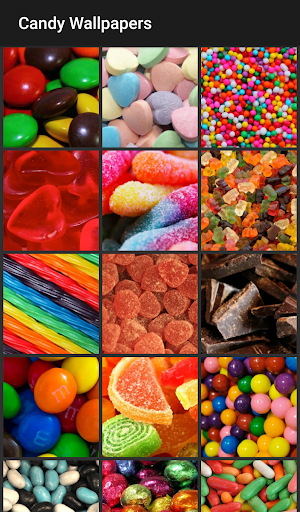 Android application Candy Wallpaper HD screenshort