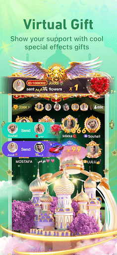 YouStar–Group Voice Chat Room Screen 3