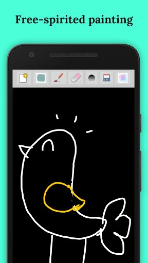 Android application paint screenshort