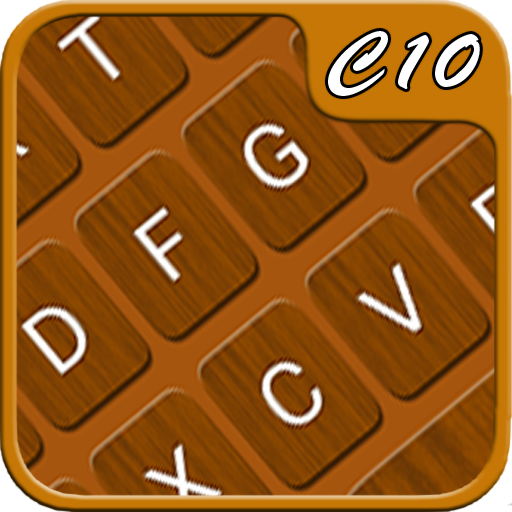 Wood Keyboard Logo