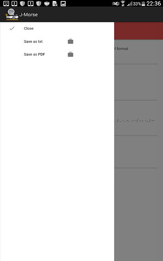 J-Morse (beta) Screen 2