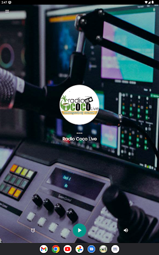 Radio coco live Screen 3