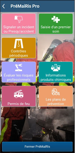 Android application PreMaiRis Pro screenshort
