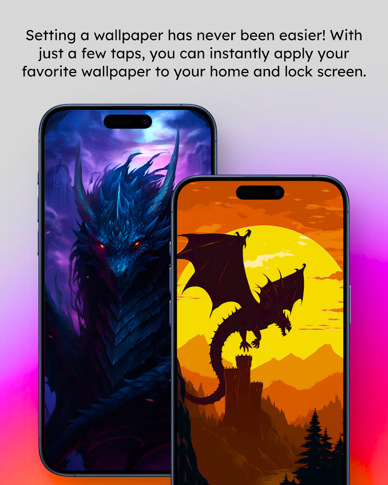 #6. Dragon Wallpapers (Android) بواسطة: NeuroCanva Studio