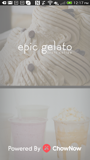 Android application Epic Gelato screenshort