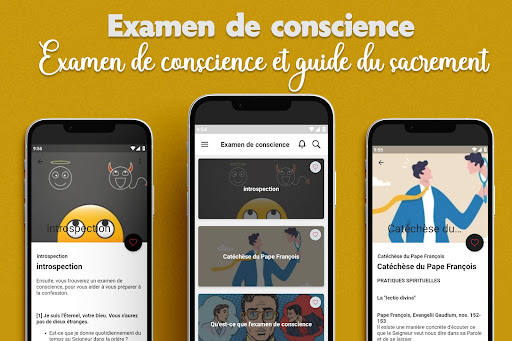 Android application Examen de conscience screenshort