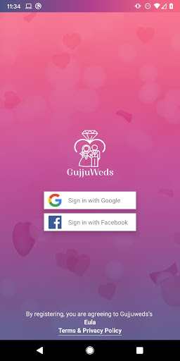 Android application GujjuWeds - Gujarati Matrimony screenshort