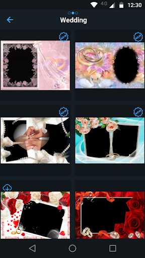 Wedding PhotoFrames Screen 2