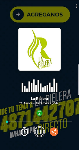 Android application La Rielera screenshort