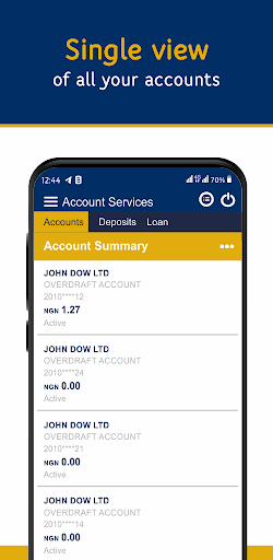FirstDirect Mobile Screen 2