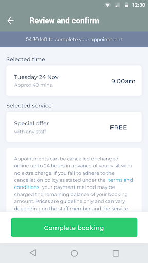 Ekko Health & Beauty Screen 3