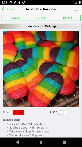 Resep Kue Pelangi Lezat Screen 3
