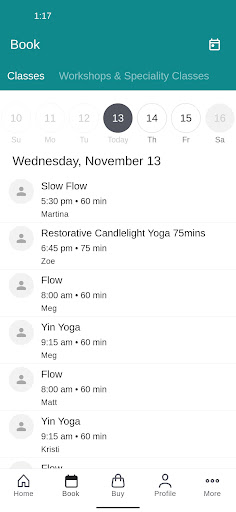 Yoga Everyday Brisbane Screenshot 2 - AppWisp.com