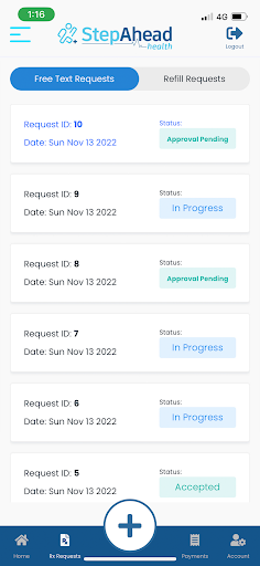 StepAhead Health Screen 3