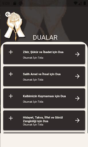Peygamberimizden Dua Hadisler Screen 2
