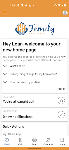 Android application Mortgage Express by CHFM screenshort