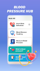 Screenshot 1 Blood Pressure Hub android