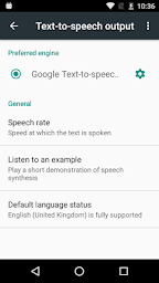 Speech Services by Google