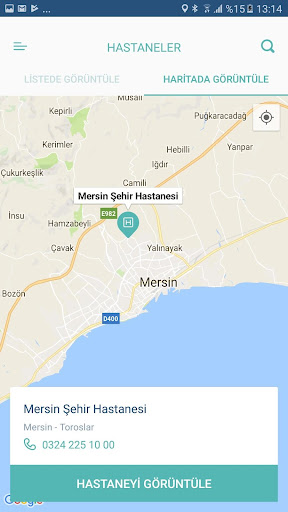 Mersin Şehir Eğitim ve Araştırma Hastanesi