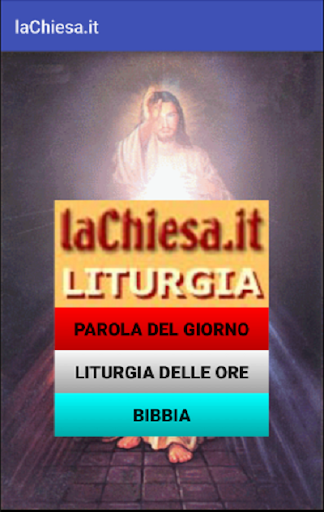 Android application laChiesa.it screenshort