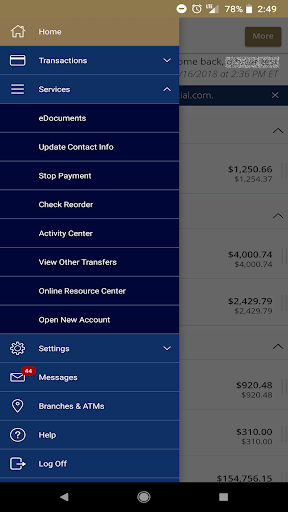 DFCU Mobile Screen 2