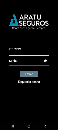 Android application Aratu Seguros screenshort