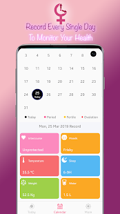 My Period Tracker - Ovulation Calendar & Fertility  Screenshots 4
