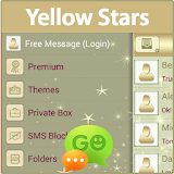 GO SMS Yellow Stars icon